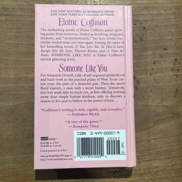 Vintage Elaine Coffman  'Someone Like You' Hardcover Book - Picture 3 of 12